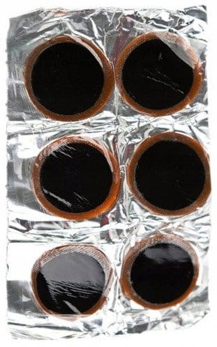 Zestaw łatek do dętek rowerowych ROBUSTUS Ø30 mm – 6 sztuk
