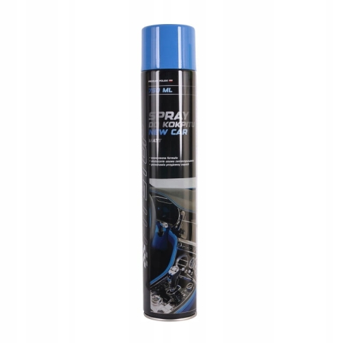 Spray do kokpitu Pit Stop 750ml New Car – nabłyszczanie i ochrona