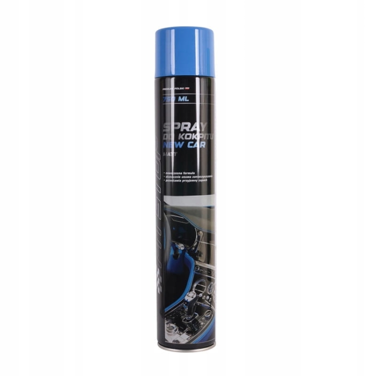 Spray do kokpitu Pit Stop 750ml New Car – nabłyszczanie i ochrona