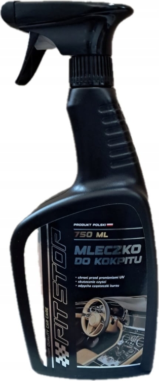 Mleczko do kokpitu 750ml – czyszczenie i nabłyszczanie wnętrza auta