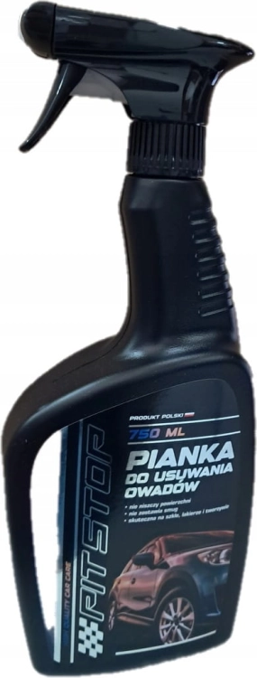 Pianka do usuwania owadów 750ml – szyby, lakier i tworzywa sztuczne