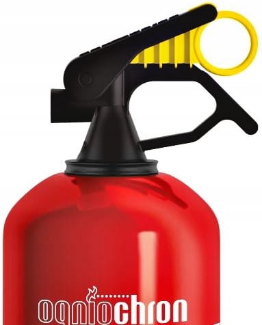 Gaśnica proszkowa Ogniochron 1kg GP-1z BC – samochodowa, data prod. 2025