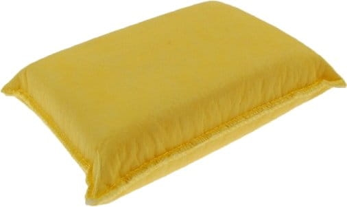 Bottari gąbka obszyta irchą syntetyczną 12x9x4 cm – czyszczenie i polerowanie