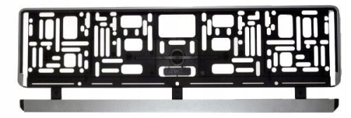 Ramka tablicy rejestracyjnej 3D GTI 520mm – sportowy design i trwałość