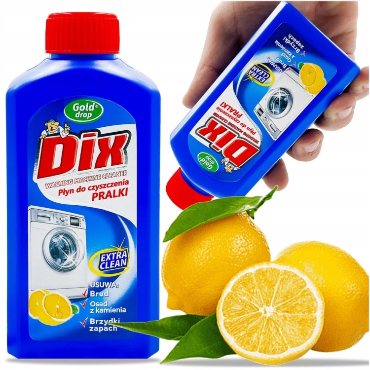 DIX Płyn do Czyszczenia Pralki 250 ml – usuwa kamień i nieprzyjemne zapachy
