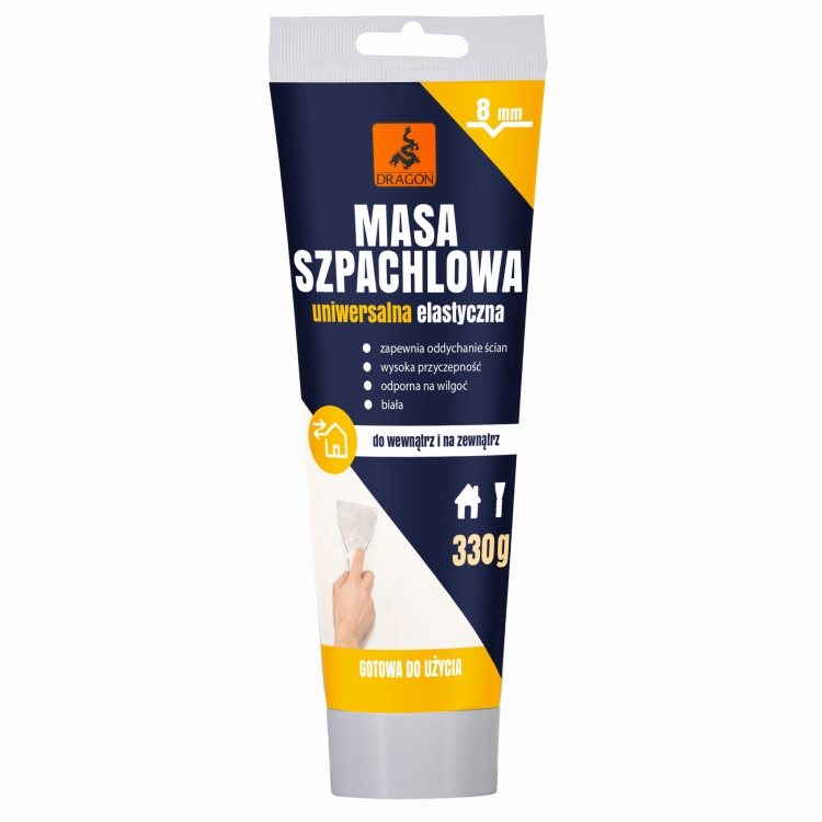 Masa Szpachlowa Uniwersalna Elastyczna DRAGON 330g