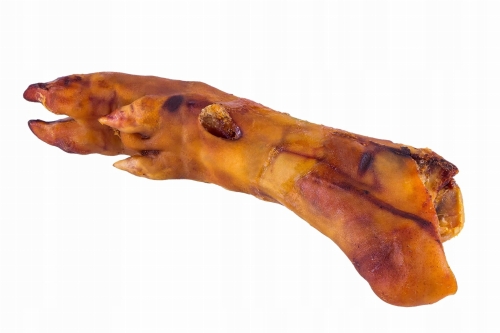 Stópka wieprzowa z golonką suszona dla psa 1szt. naturalny gryzak