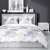 Pościel satynowa bawełniana Home Satin 220x200 w kwiaty