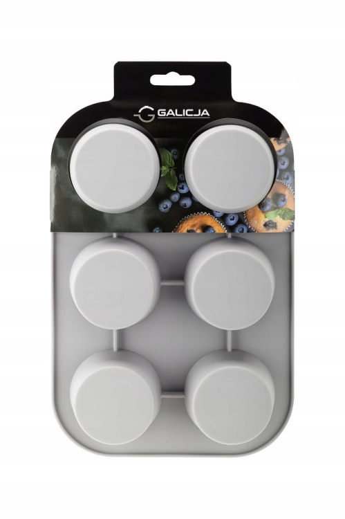 Forma silikonowa do pieczenia muffinek i babeczek 25,7x17,6x3,6 cm