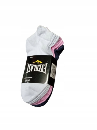 Skarpetki EVERLAST stopki 6-pak 39–42 – bawełniane, przed kostkę