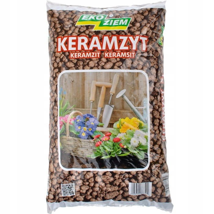 Keramzyt ogrodniczy 5L – naturalny drenaż i dodatek do podłoża