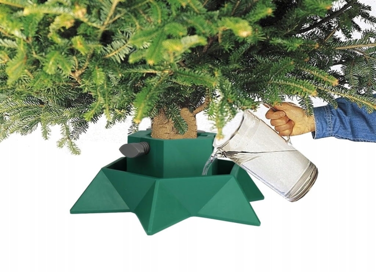 Stojak pod choinkę plastikowy 15W gwiazda – stabilna podstawa