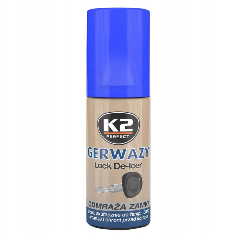 K2 GERWAZY LOCK DE-ICER 50 ml – odmrażacz do zamków do –60°C