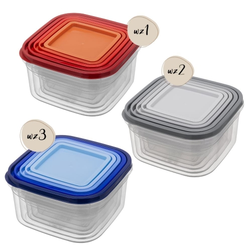 Komplet pojemników kwadratowych KLIC BOX 5 sztuk 0,4L 0,7L 1,0L1,6L 2,4L.jpg