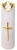 CORTINA wkład LED Rico biało-złoty 17,5 cm – ekologiczny, wodoodporny