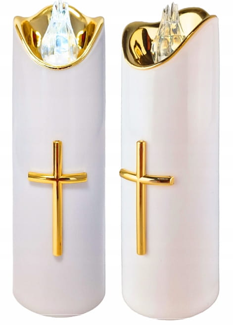 CORTINA wkład LED Rico biało-złoty 17,5 cm – ekologiczny, wodoodporny