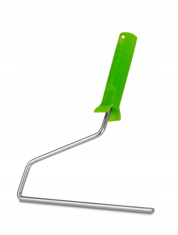 Uchwyt do wałka malarskiego 25 cm – drut galwanizowany, ergonomiczny