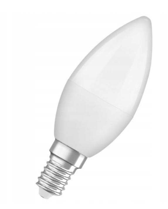 Zestaw 2 żarówek LED Lethe świeczka 4,8 W E14 – 470 lm, ciepła biel