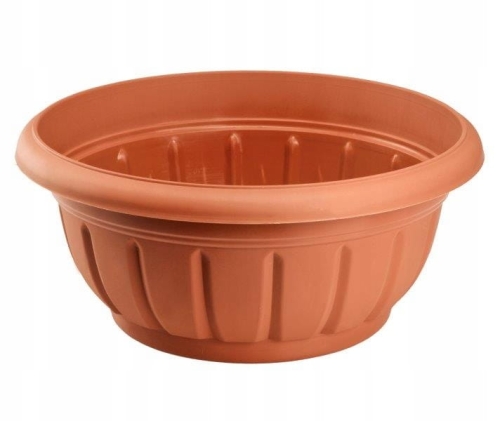 Doniczka misa Verona Verdenia 34 cm terracotta – okrągła, 8 L