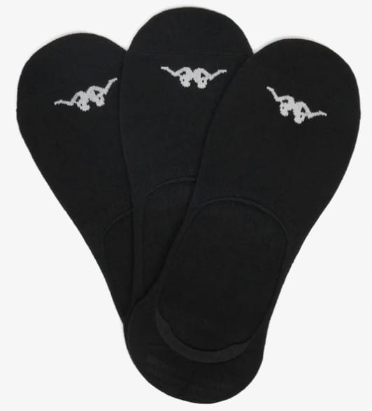 Kappa Skarpetki Stopki 3 pary czarne r. 42–44 – wygodne i przewiewne