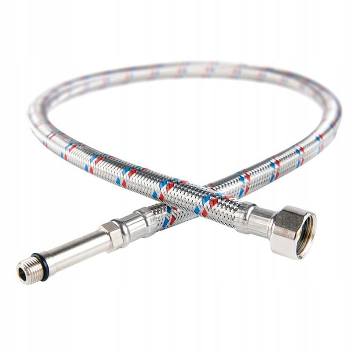 Wężyk elastyczny w oplocie do baterii Hydroland 3/8"xM10 długość 60 cm
