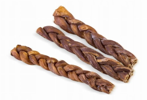 Kołodziejczyk Przełyk barani pleciony 50 g – naturalny gryzak dla psa
