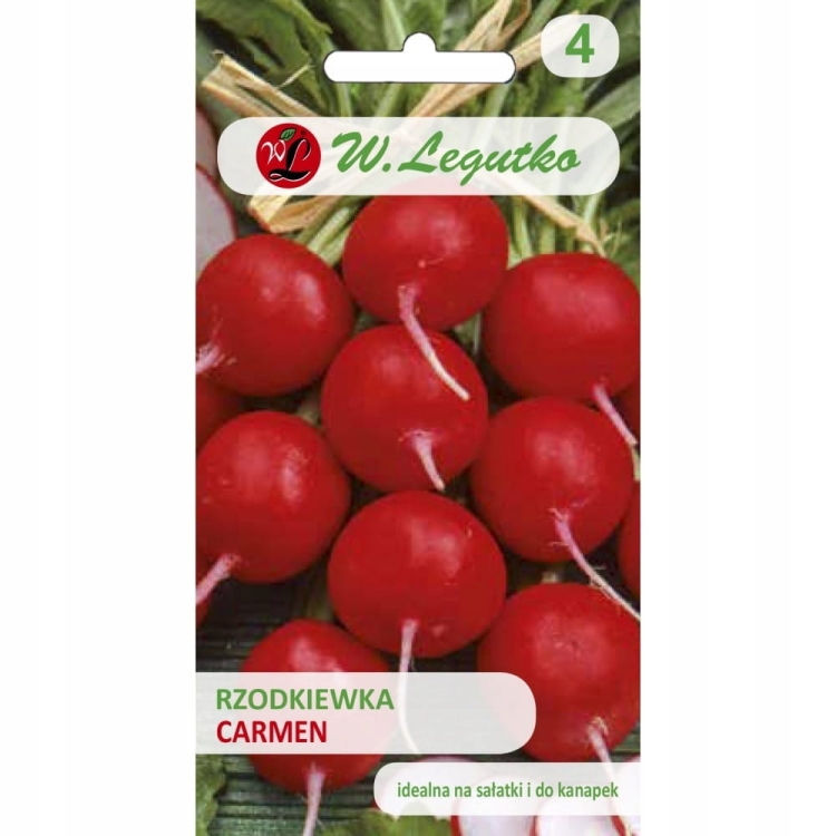 Rzodkiewka Carmen 10g – wczesna, plenna i odporna na parcenie