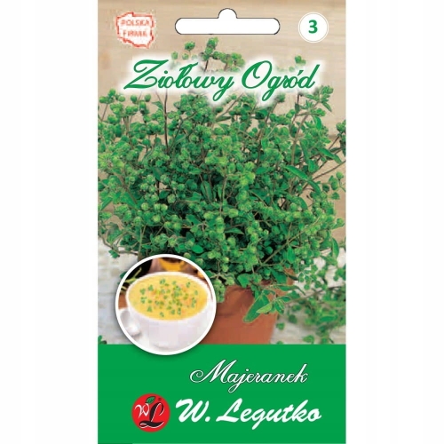 Majeranek ogrodowy 0,75 g – aromatyczne zioło do kuchni | W. Legutko
