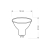 Żarówka Bellight żarnik halogen halogenowa MR16 230V 35W