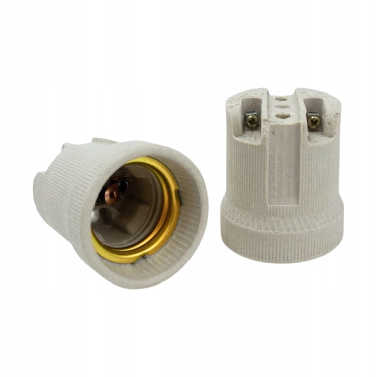 Oprawka Gniazdo ceramiczne E27 Ecolight EC20678 – oprawka przyłączeniowa