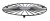 Podstawka pod naczynia loft czarna 20 cm – okrągła, metalowa