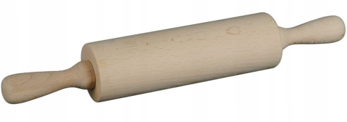 Wałek drewniany ruchomy 39 cm – klasyczny wałek do ciasta