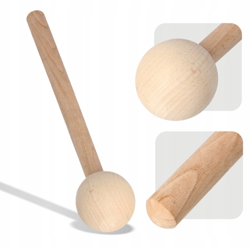 Kula do ucierania drewniana 31 cm – klasyczne narzędzie kuchenne
