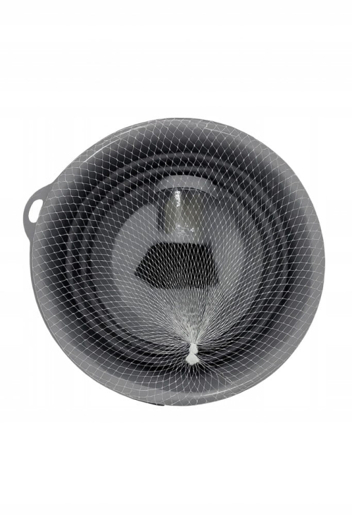 Zestaw Sprzątający: Składane Wiaderko+ Okrągła Szczotka z Dozownikiem Płynu