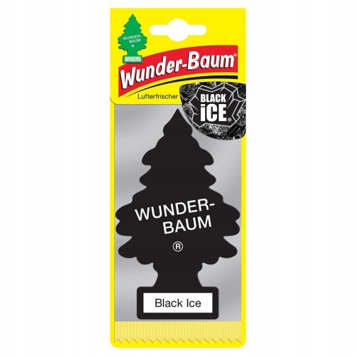 WUNDER-BAUM Black Ice Classic – choinka zapachowa do auta
