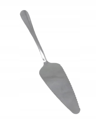 Łopatka do tortu metalowa 23 × 4,5 cm – delikatna do małych porcji