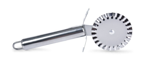 WykrawaczKarbowane radełko stalowe 19,5 cm – do faworków, pierogów i ciasta