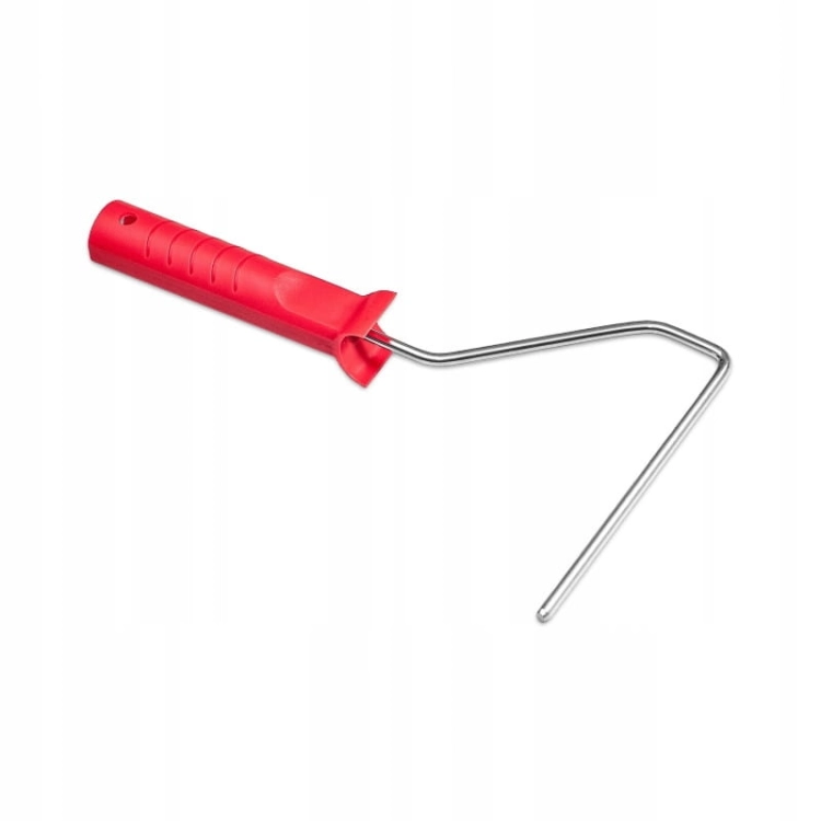 Rączka do wałka malarskiego Ø 6 mm – chromowana, uchwyt PP