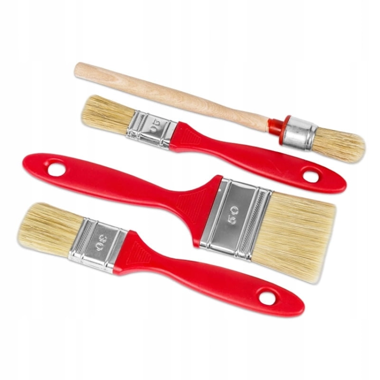 Zestaw pędzli pierścieniowy + włoskie 20/30/50 mm – uniwersalny