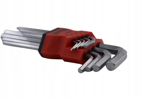 Zestaw kluczy imbusowych PROFI długich 1.5–10 mm, 9 szt. CR-V