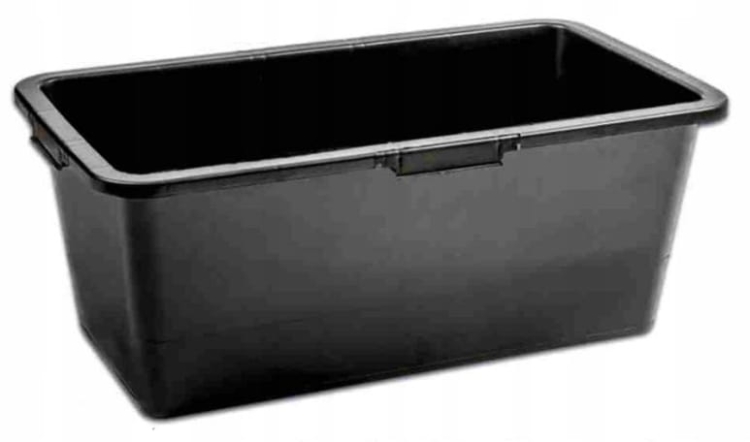 Kastra budowlana 65 l – wzmocniona, 4 uchwyty, do zapraw i transportu