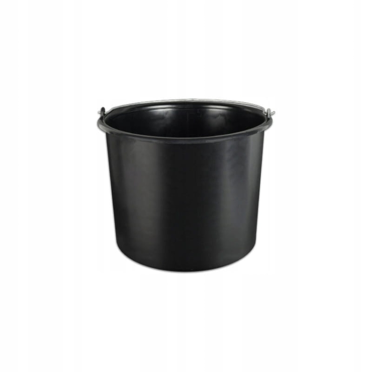 Wiadro budowlane 16 l – wzmocnione, metalowy uchwyt, grube dno