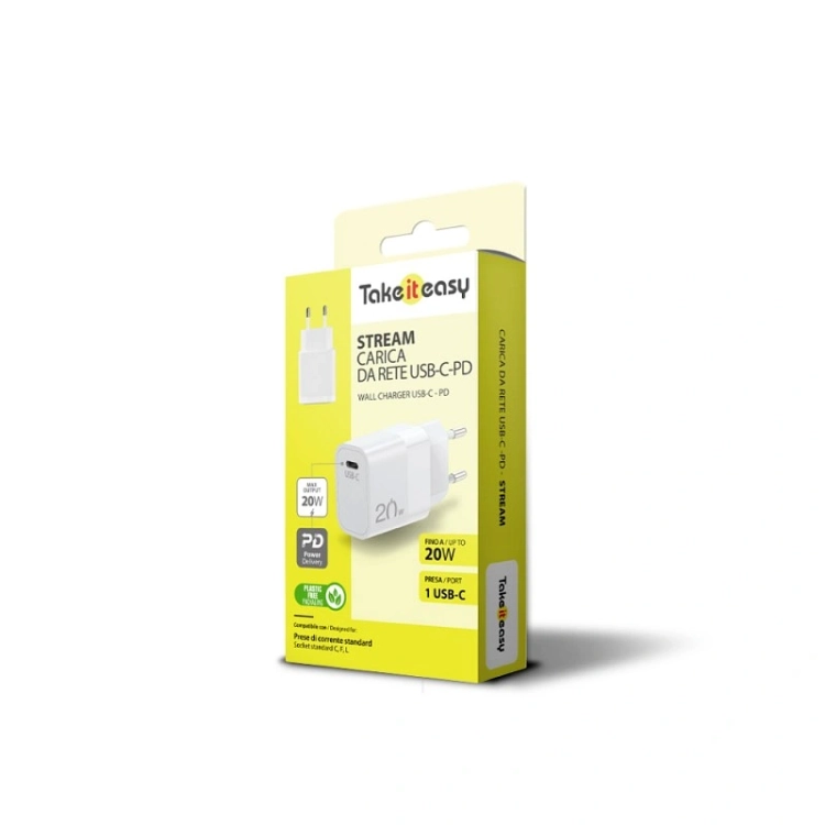 Ładowarka sieciowa USB-C 20W Power Delivery szybkie ładowanie