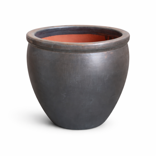 Ceramiczny doniczka w odcieniach szarości.png