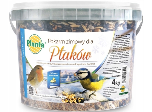 POKARM-ZIMOWY-DLA-ZIMUJACYCH-PTAKOW-PTAKI-KARMA-ZIARNO-POZYWIENIE-4kg