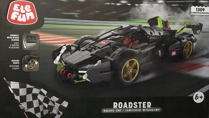ELEFUN ROADSTER SAMOCHÓD WYŚCIGOWY
