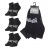 EVERLAST SKARPETY SKARPETKI STOPKI 3P CZARNE r.39-42