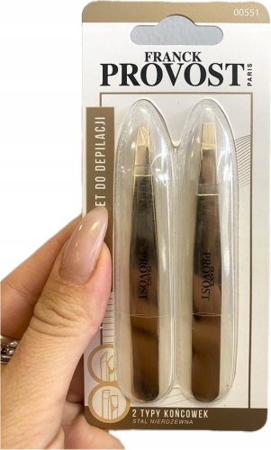 Zestaw 2 pęset do depilacji FRANCK PROVOST PARIS