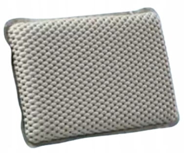 Poduszka kąpielowa zagłówek do wanny 30 x 20 cm SZARA