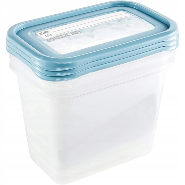 Zestaw pojemników Keeeper Mia Magic Ice 1 l 3 szt.